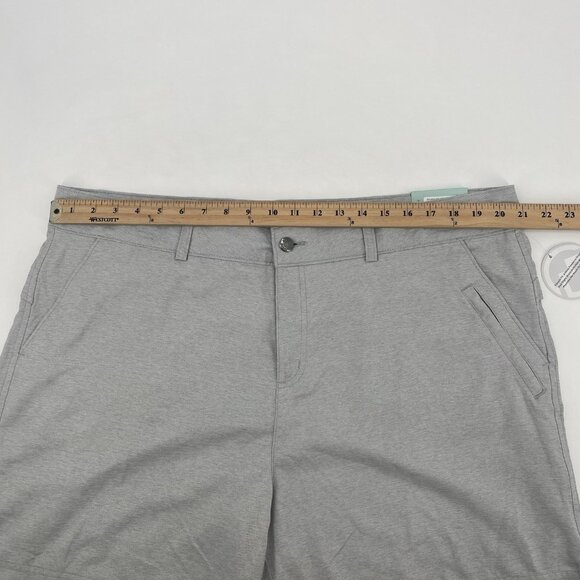 Magellan Women's 1X Monument Heather Hiking Drawstring Falcon Lake 6” Shorts NWT - Picture 5 of 12